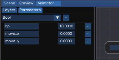 Animator Parameters