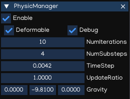 PhysicManager